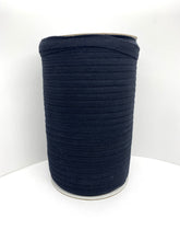 Load image into Gallery viewer, 1/4" Black Twill Tape