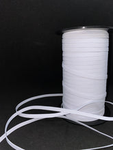 Load image into Gallery viewer, 1/4&quot; White Braided Elastic
