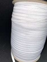 Load image into Gallery viewer, 1/4" White Knitted Elastic