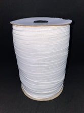 Load image into Gallery viewer, 1/4" White Knitted Elastic