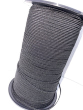 Load image into Gallery viewer, 1/8" Black Braided Elastic