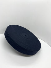Load image into Gallery viewer, 1" Black Twill Tape
