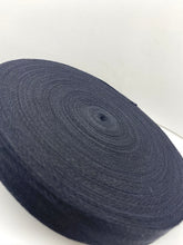 Load image into Gallery viewer, 1" Black Twill Tape