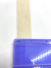 Load image into Gallery viewer, 1" Natural Twill Tape