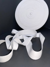 Load image into Gallery viewer, 1" White Twill Tape