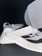 Load image into Gallery viewer, 3/4" Black Twill Tape
