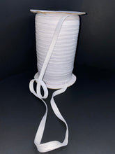 Load image into Gallery viewer, 3/8" White Knitted Elastic