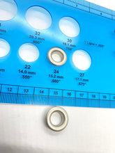 Load image into Gallery viewer, A500 Dull Nickel Eyelet (15mm)