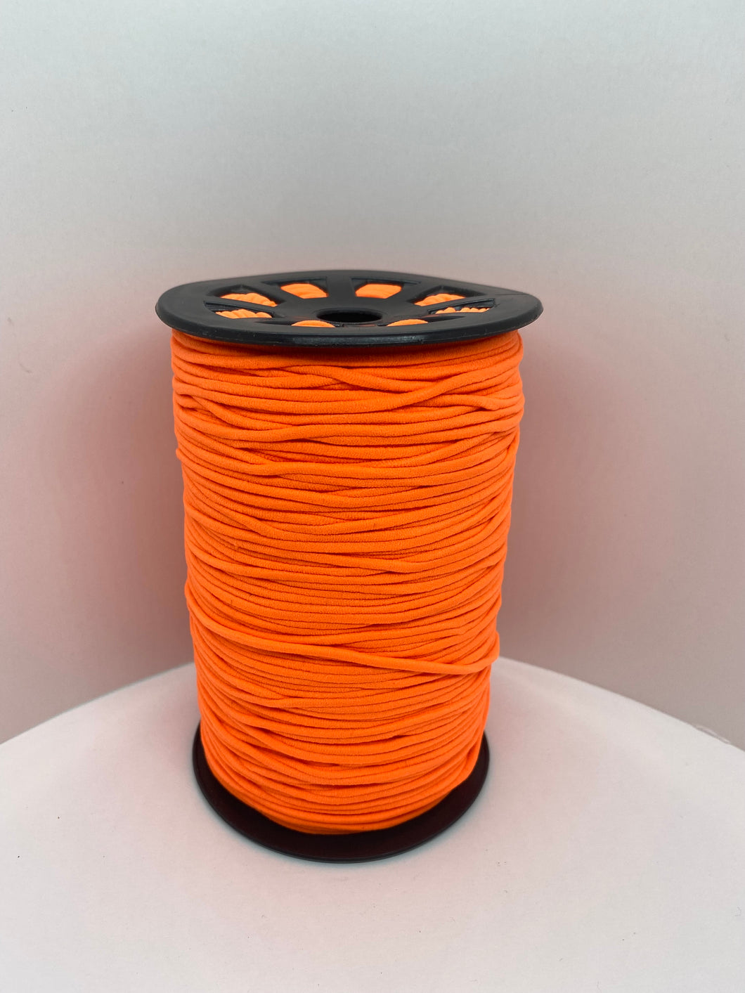 Neon Orange Tubular Elastic 1/16