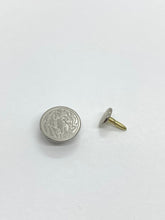 Load image into Gallery viewer, Anti-Nickel Olive Tack Button (27 L)