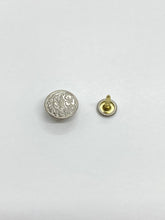 Load image into Gallery viewer, Nickel Olive Style Tack Button (22 L)