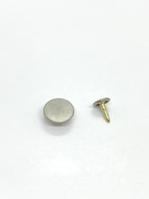 Load image into Gallery viewer, Dull Nickel Plain Tack Button (22 L)
