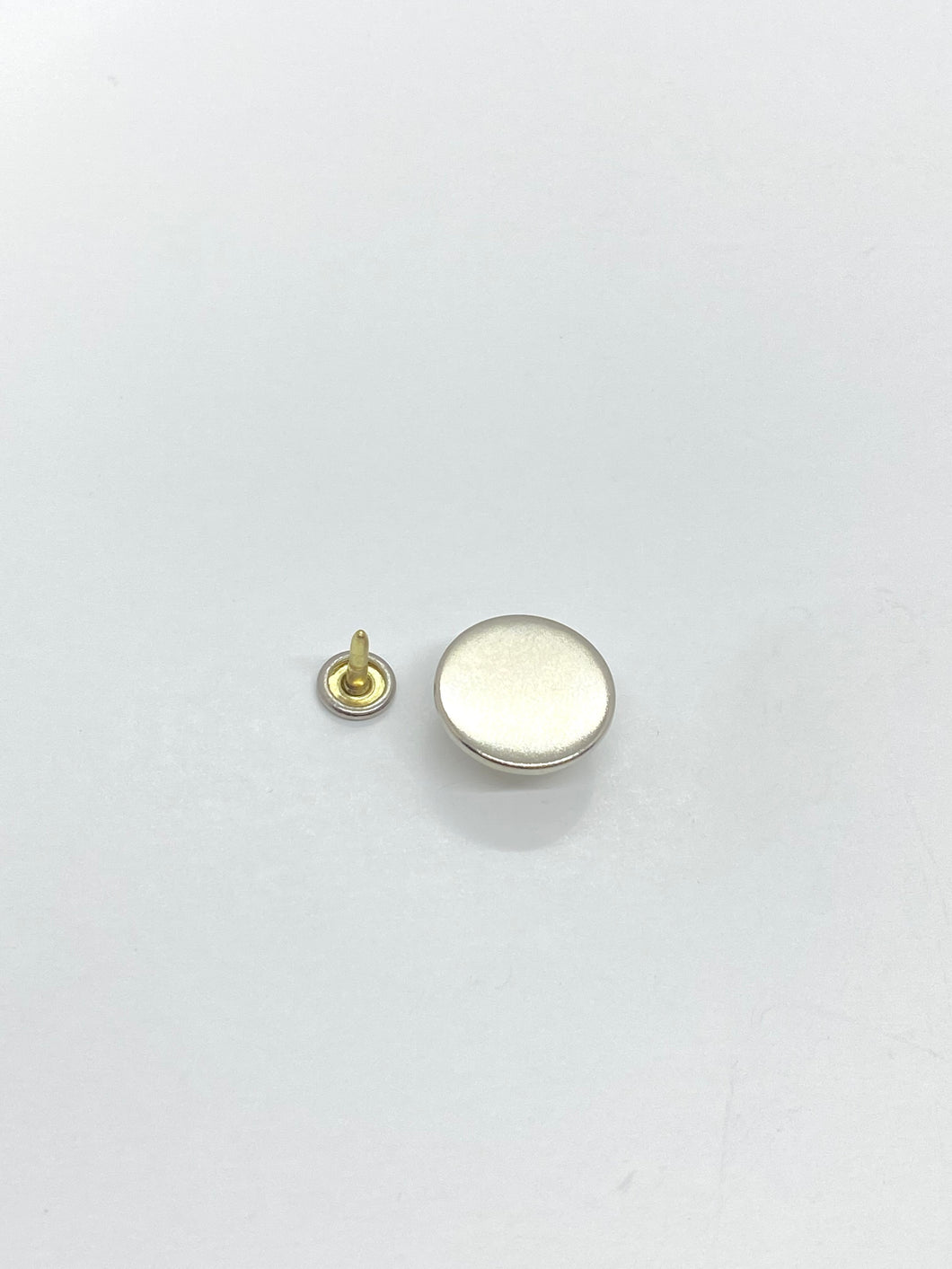 Nickel Plain Tack Button (32 L)