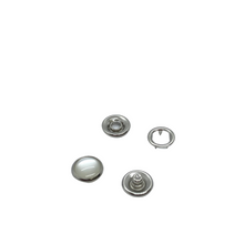 Load image into Gallery viewer, 18L Silver Cap Snap Button Set
