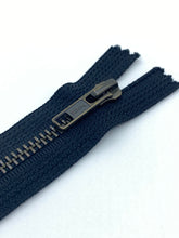 Load image into Gallery viewer, YKK® #5 Anti-Brass s/p Black (580) DA Slider (Separating)