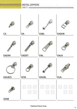 Load image into Gallery viewer, YKK® #4 Metal Sliders