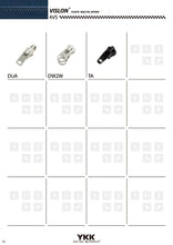 Load image into Gallery viewer, YKK® Sliders