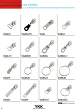 Load image into Gallery viewer, YKK® #5 Coil Sliders