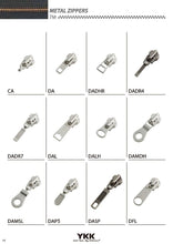 Load image into Gallery viewer, YKK® #7 Metal Sliders