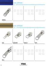 Load image into Gallery viewer, YKK® #8 Coil Sliders