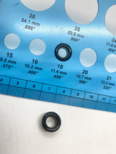 Load image into Gallery viewer, A618 Black Eyelet (11mm)