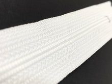 Load image into Gallery viewer, YKK® #3 Nylon Zipper c/e #501 (White)