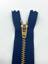 Load image into Gallery viewer, YKK® #4 Brass c/e #058 Semi-Auto Pull