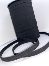 Load image into Gallery viewer, 1/2&quot; Black Braided Elastic
