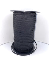Load image into Gallery viewer, 1/4&quot; Black Braided Elastic

