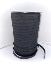 Load image into Gallery viewer, 3/8&quot; Black Braided Elastic
