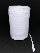 Load image into Gallery viewer, 3/8&quot; White Braided Elastic
