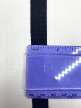 Load image into Gallery viewer, 5/8&quot; Black Twill Tape
