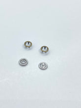 Load image into Gallery viewer, O-Ring 12L Silver Snap Button Set
