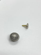 Load image into Gallery viewer, Anti-Brass Laura Tack Button (22 L)
