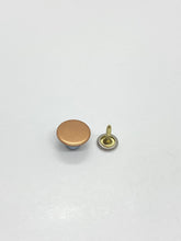Load image into Gallery viewer, Copper Plain Tack Button (22 L)
