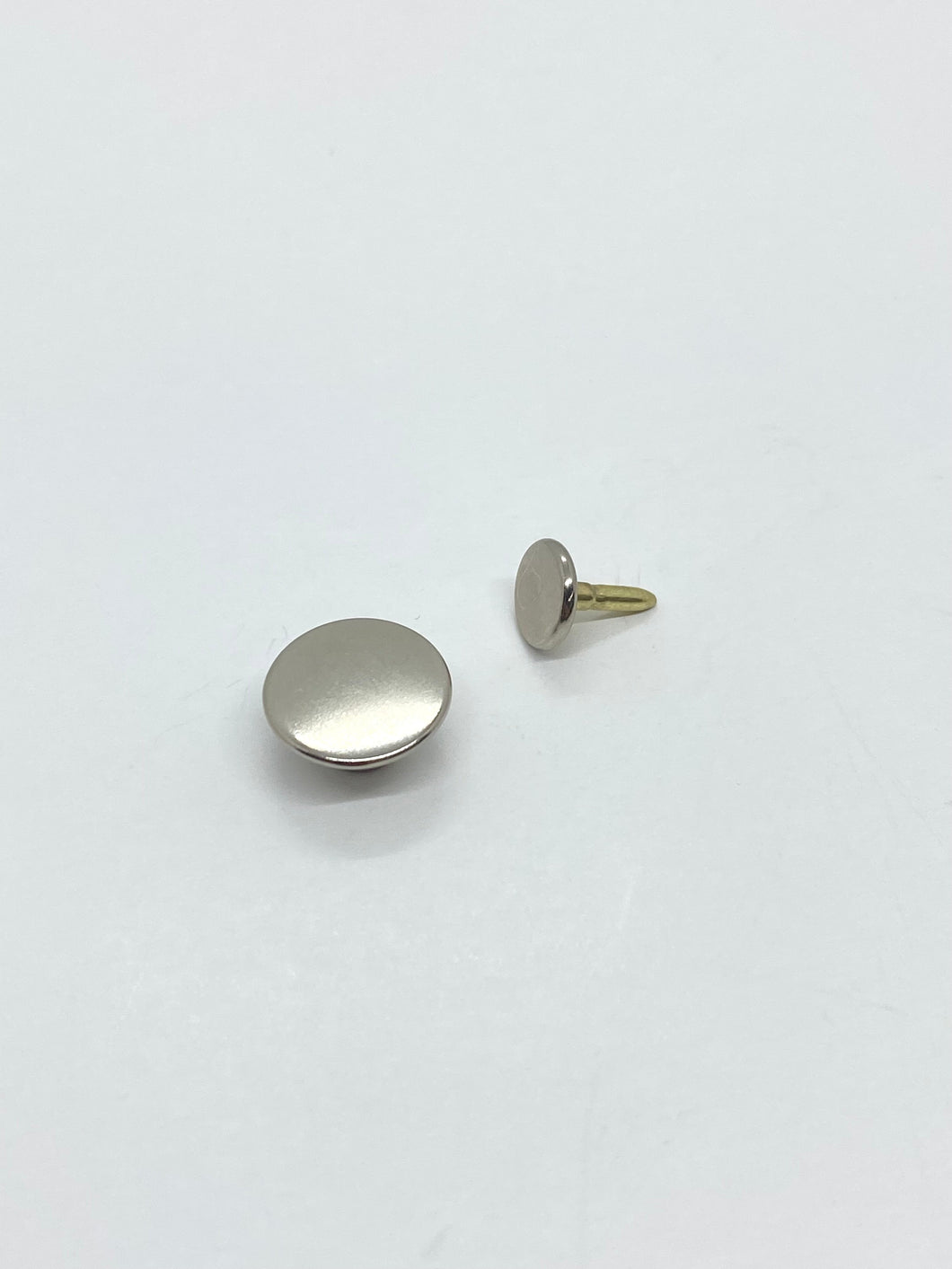 Nickel Plain Tack Button (22 L)