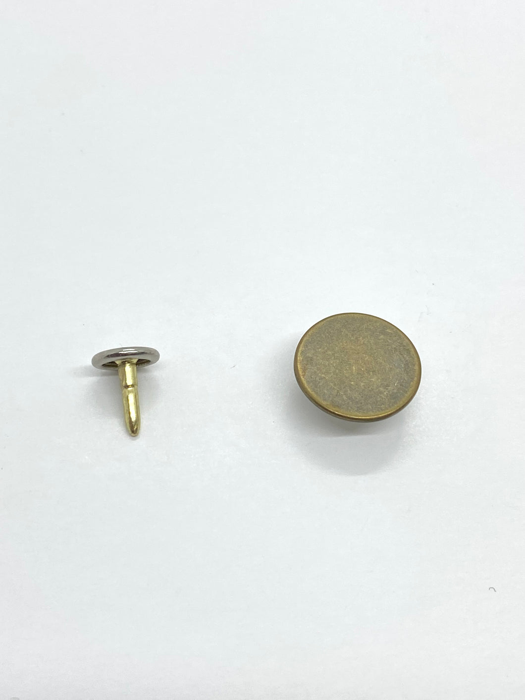 Anti-Brass Plain Tack Button (27 L)