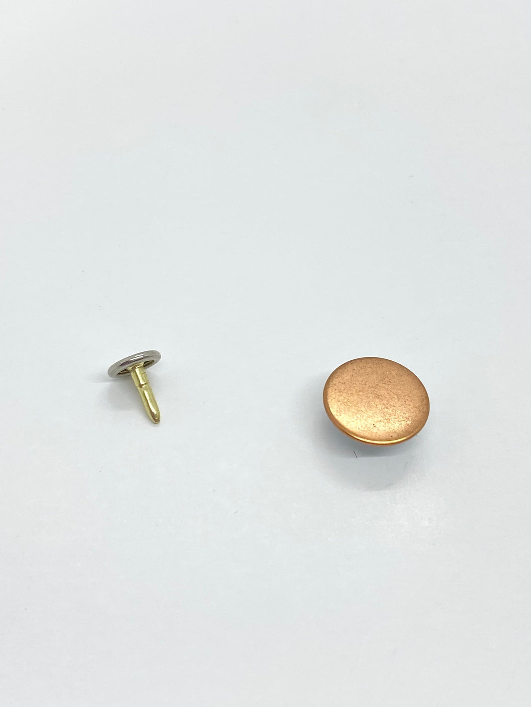 Copper Plain Tack Button (27 L)