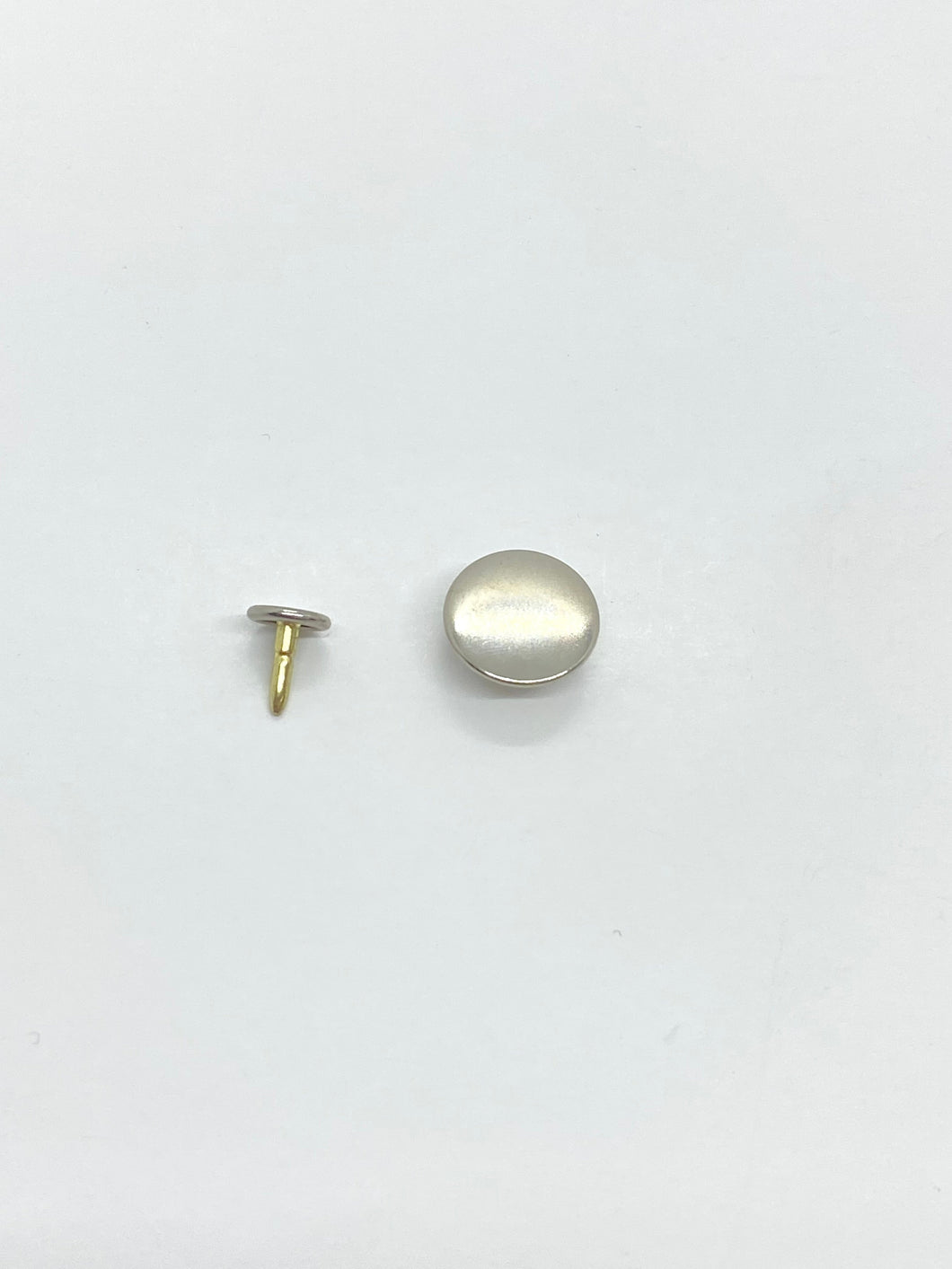 Nickel Plain Tack Button (27 L)