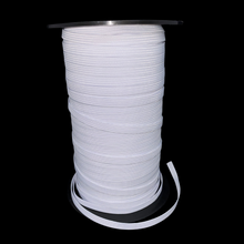 Load image into Gallery viewer, 1/4&quot; White Braided Elastic
