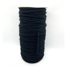 Load image into Gallery viewer, 64B Black Cotton Cord
