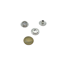 Load image into Gallery viewer, 24L Anti-Nickel Cap Snap Button Set

